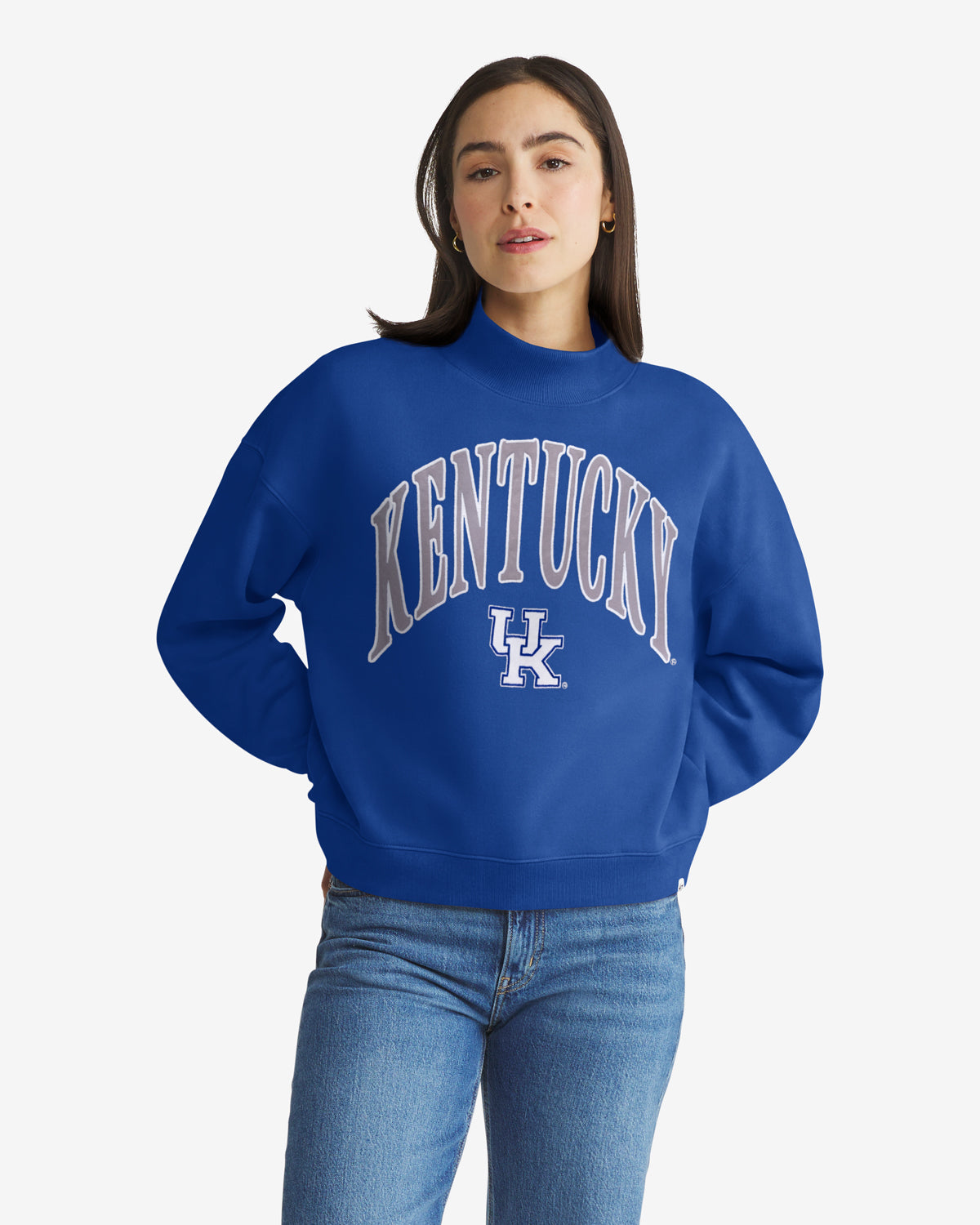 KENTUCKY WILDCATS VANTAGE '47 WOMEN'S MOCK NECK PULLOVER