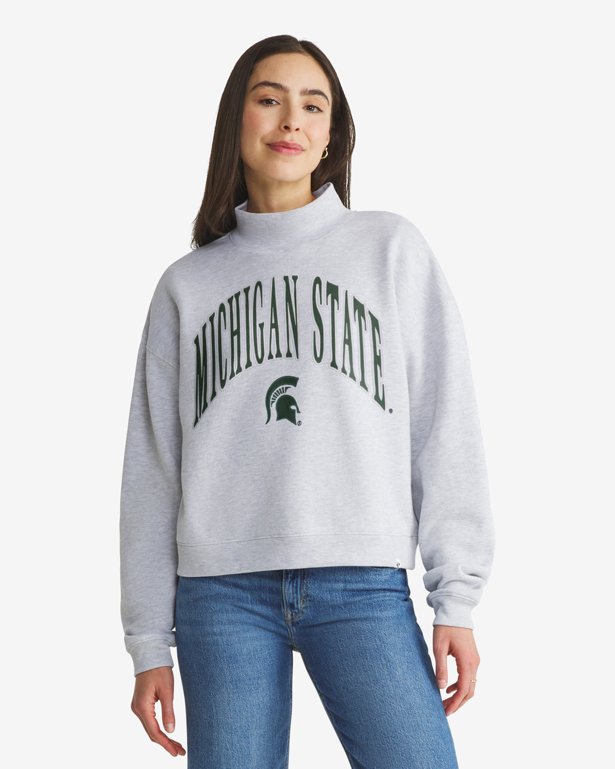Michigan State Spartans Vantage '47 Women's Mock Neck Pullover
