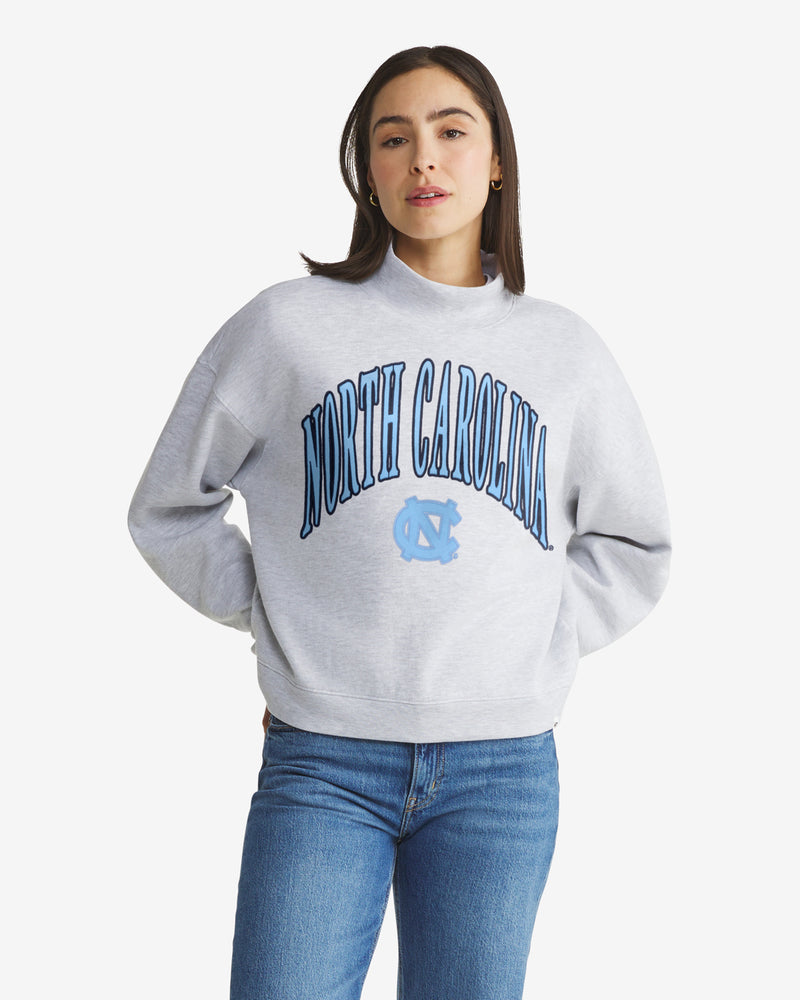 NORTH CAROLINA TAR HEELS UNC VANTAGE '47 WOMEN'S MOCK NECK PULLOVER