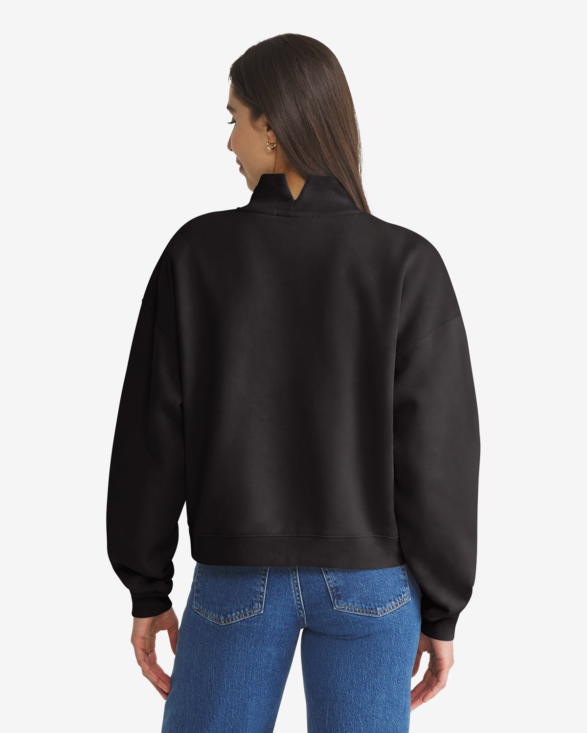 OKLAHOMA SOONERS VANTAGE '47 WOMEN'S MOCK NECK PULLOVER