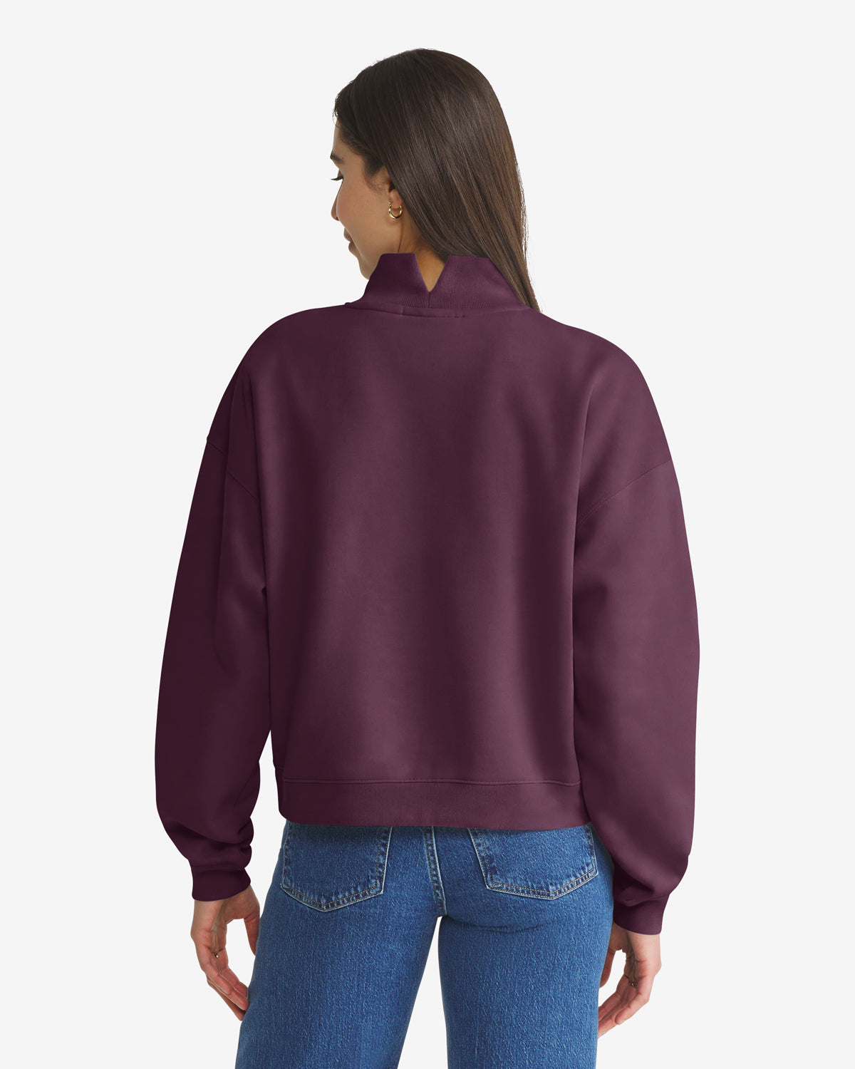 TEXAS A&M AGGIES VANTAGE '47 WOMEN'S MOCK NECK PULLOVER