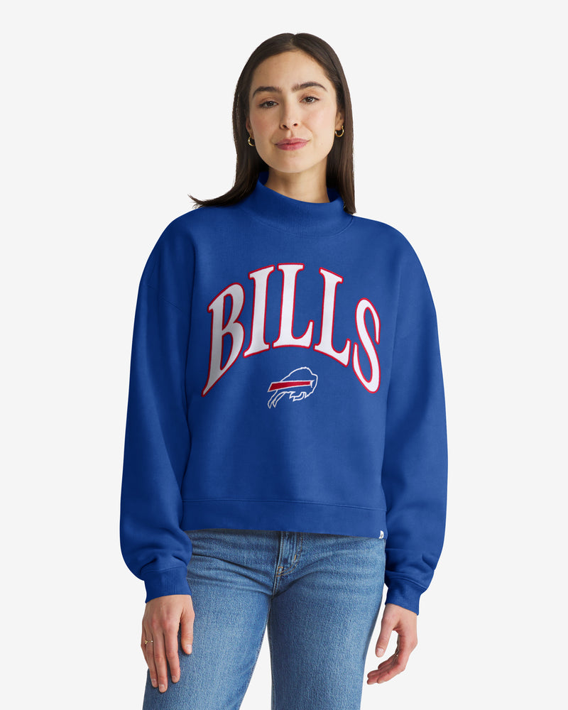 BUFFALO BILLS VANTAGE '47 MOCK NECK WOMENS