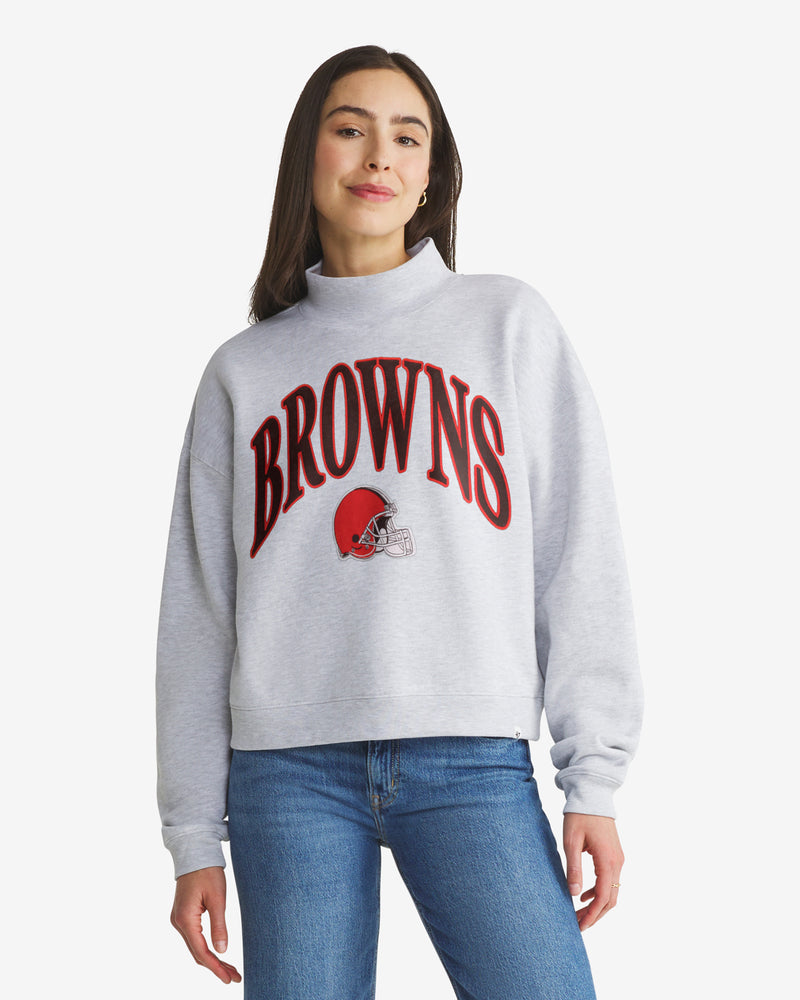 Cincinnati Browns Vantage '47 Mock Neck Pullover