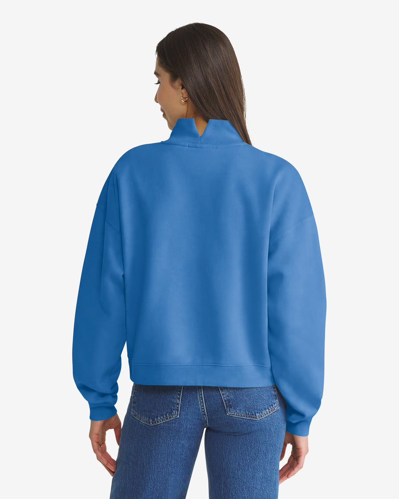 LOS ANGELES CHARGERS VANTAGE '47 WOMEN'S MOCK NECK PULLOVER