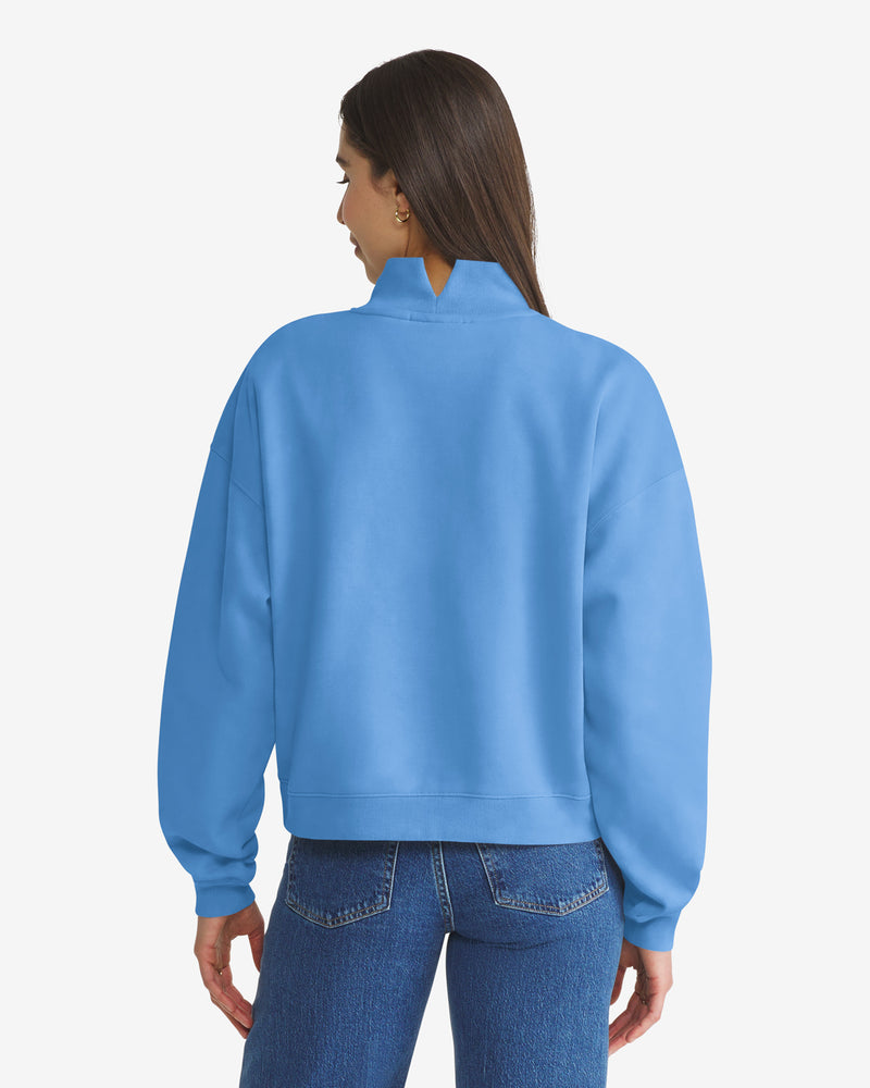 TENNESSEE TITANS VANTAGE '47 WOMEN'S MOCK NECK PULLOVER