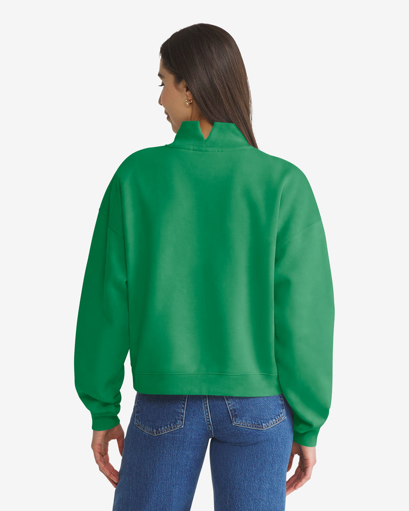 PHILADELPHIA EAGLES HISTORIC VANTAGE '47 MOCK NECK WOMENS