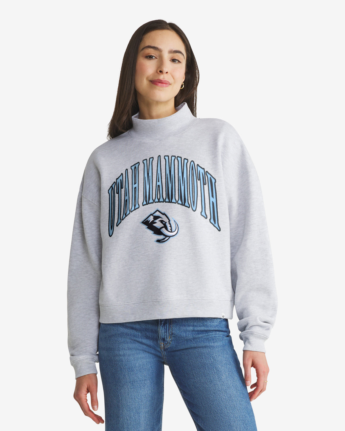 UTAH MAMMOTH VANTAGE '47 WOMEN'S MOCK NECK PULLOVER