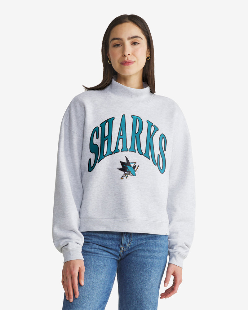 SAN JOSE SHARKS VANTAGE '47 WOMEN'S MOCK NECK PULLOVER