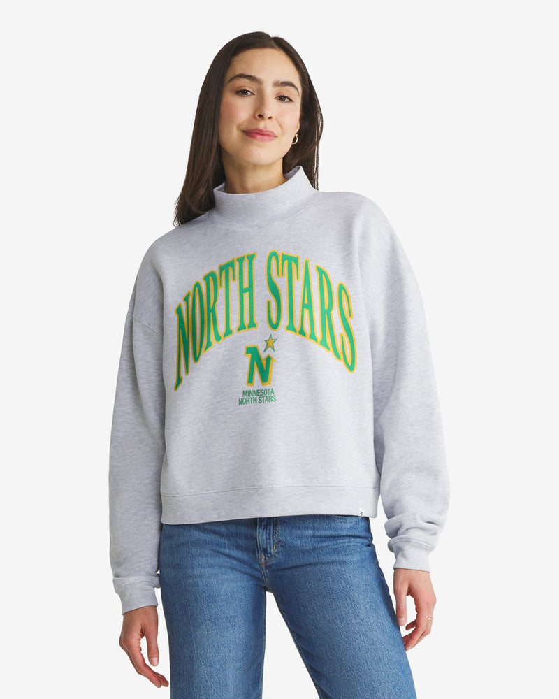 MINNESOTA/DALLAS STARS VINTAGE VANTAGE '47 WOMEN'S MOCK NECK PULLOVER