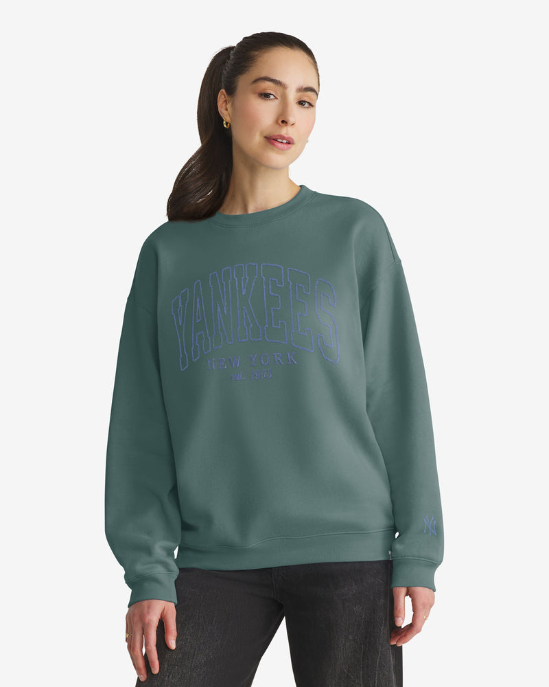 NEW YORK YANKEES FORMA LUXE '47 WOMEN'S OVERSIZED CREW