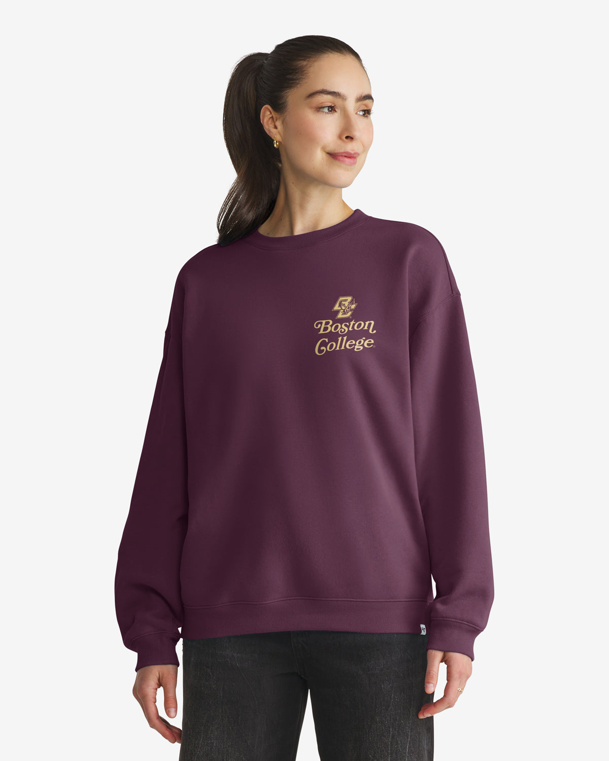 BOSTON COLLEGE EAGLES BC SHOUT IT OUT '47 OVERSIZED CREW