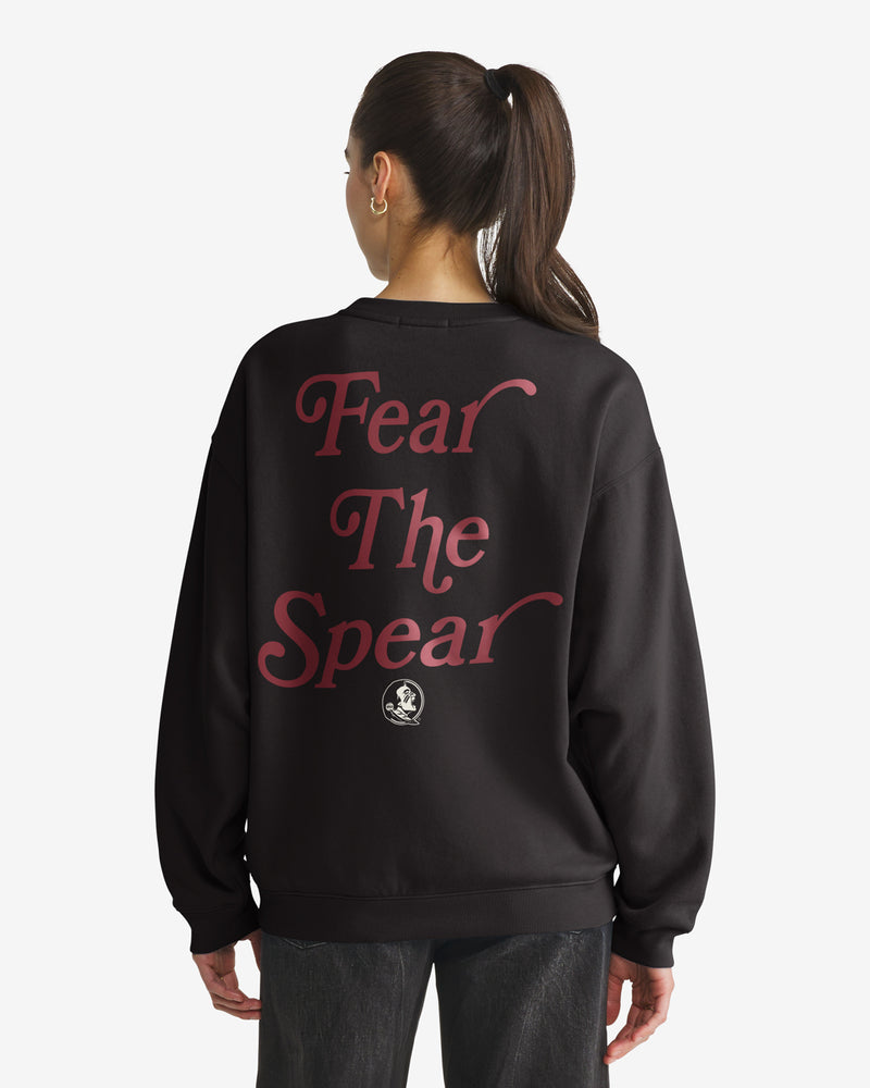 FLORIDA STATE SEMINOLES SHOUT IT OUT '47 OVERSIZED CREW WOMENS