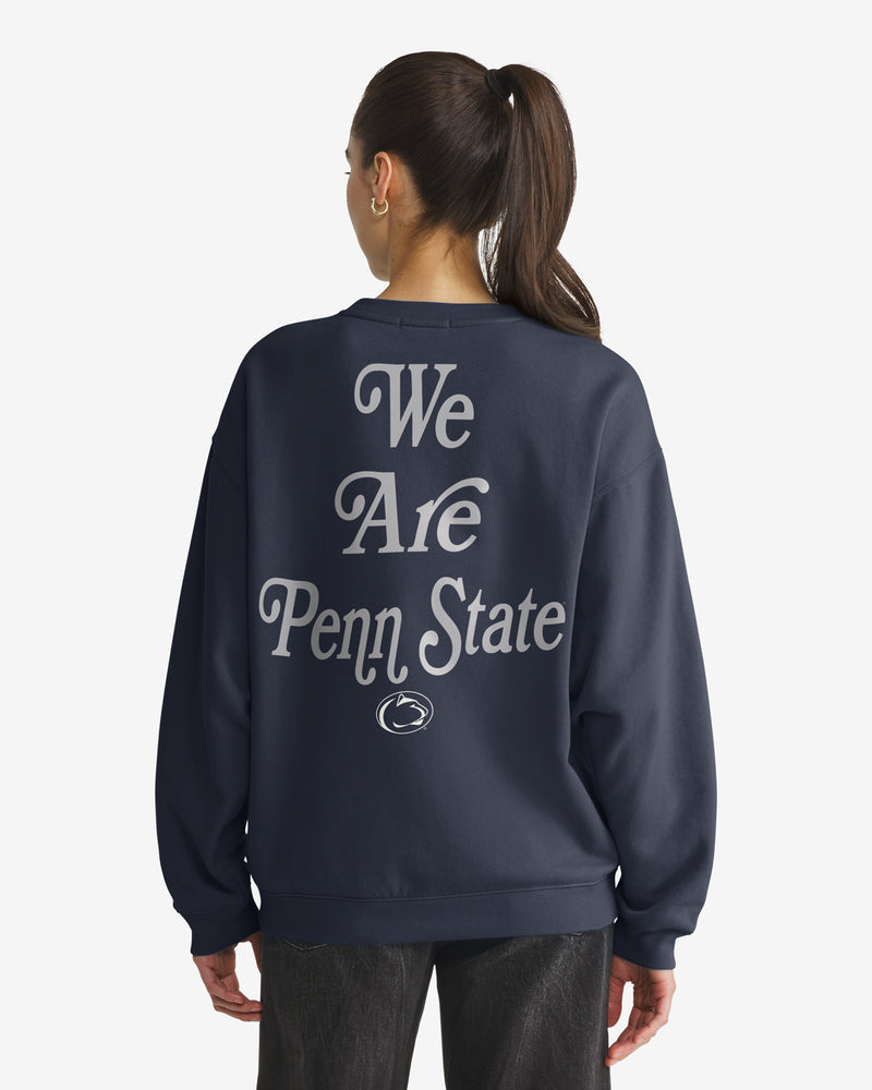 Penn State Nittany Lions Shout It Out '47 Oversized Crew Womens
