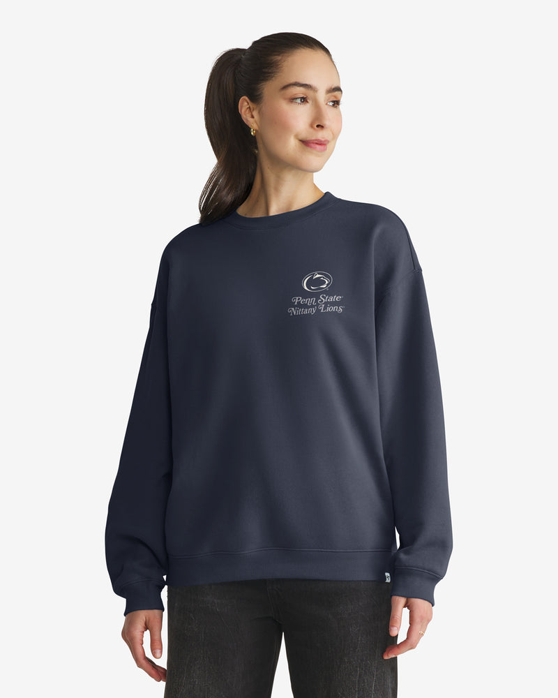 Penn State Nittany Lions Shout It Out '47 Oversized Crew Womens