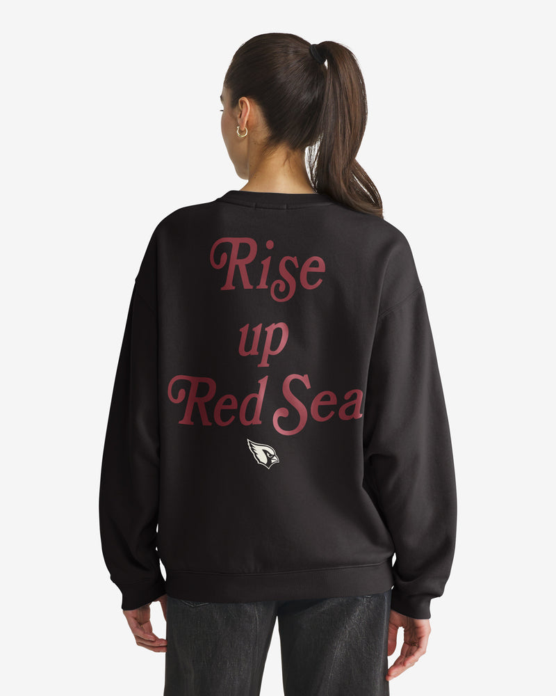 ARIZONA CARDINALS SHOUT IT OUT '47 OVERSIZED CREW WOMENS
