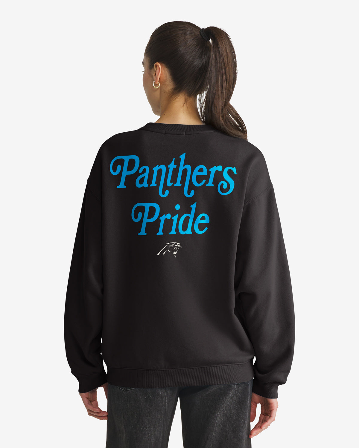 CAROLINA PANTHERS SHOUT IT OUT '47 OVERSIZED CREW W