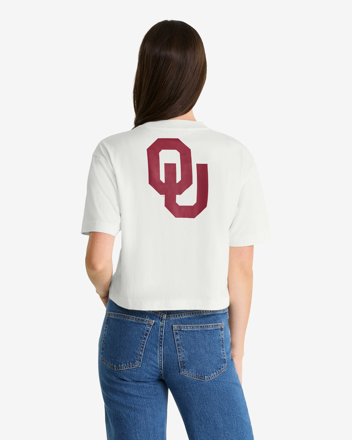 OKLAHOMA SOONERS STRAIGHT THRU '47 REED CITY TEE WOMENS