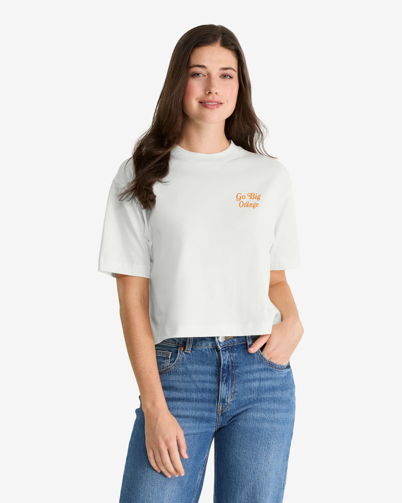 TENNESSEE VOLUNTEERS STRAIGHT THRU '47 REED CITY TEE WOMENS