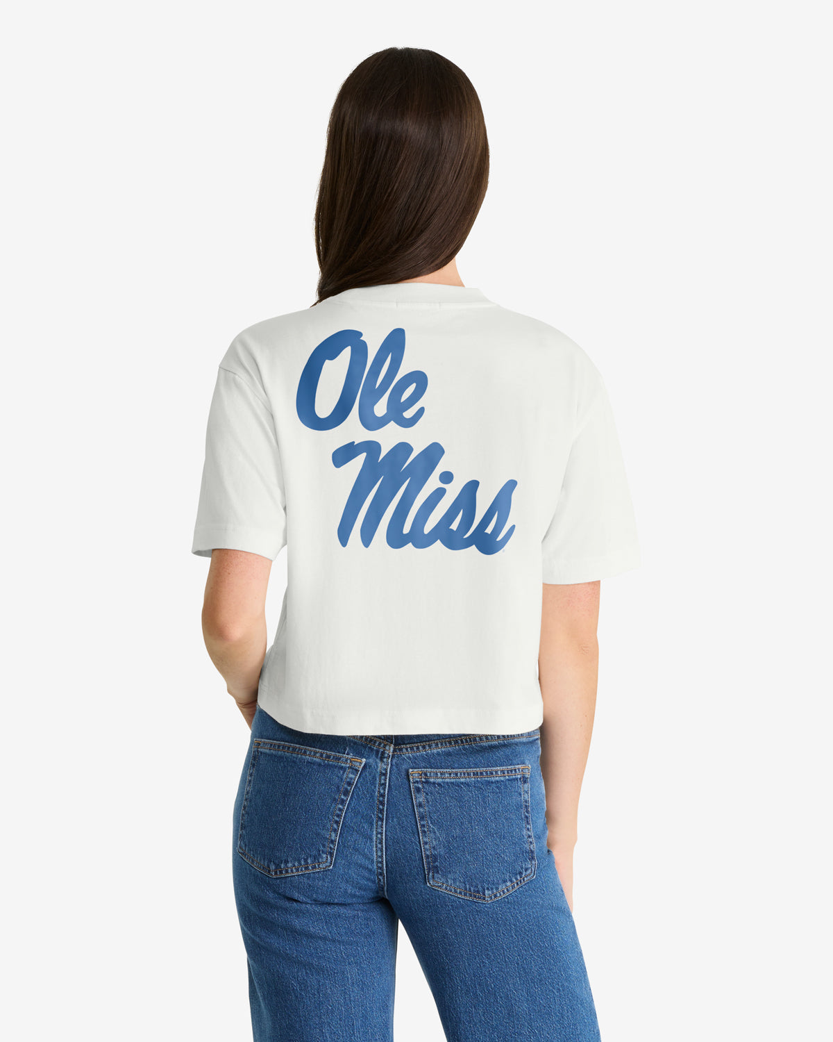 MISSISSIPPI REBELS STRAIGHT THRU '47 REED CITY TEE WOMENS