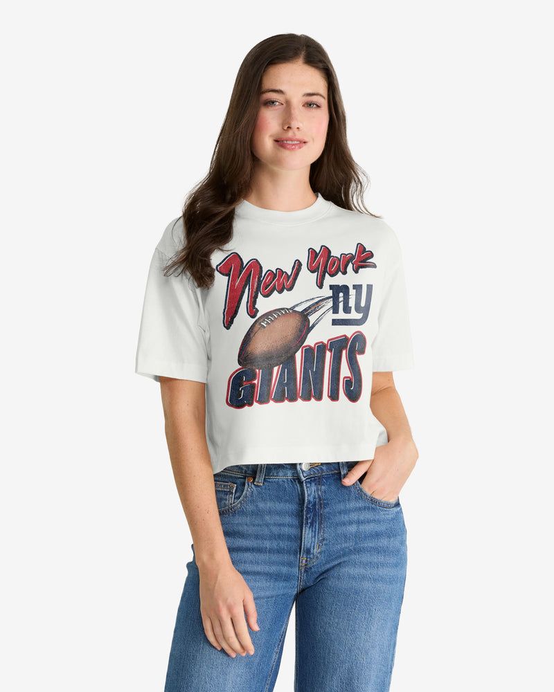 NEW YORK GIANTS HISTORIC DIME TIME '47 REED CITY TEE WOMENS