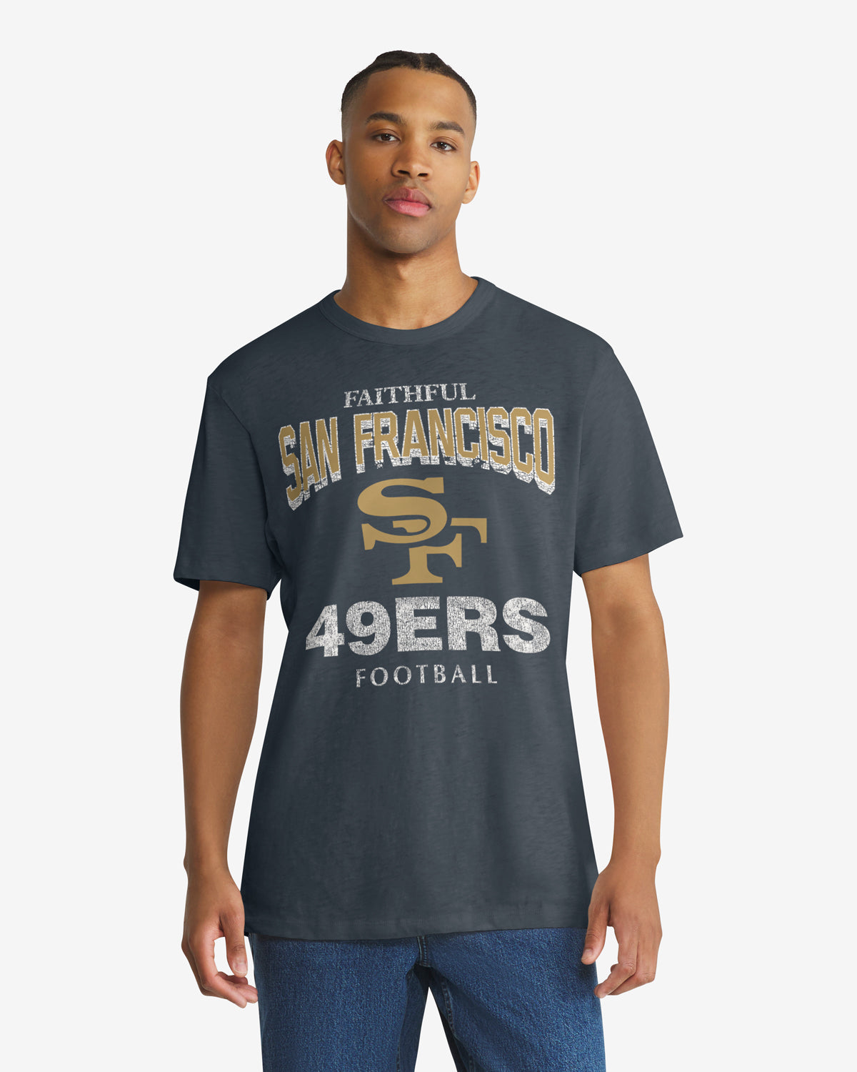 SAN FRANCISCO 49ERS RIVALRY HEAD ON '47 SCRUM TEE
