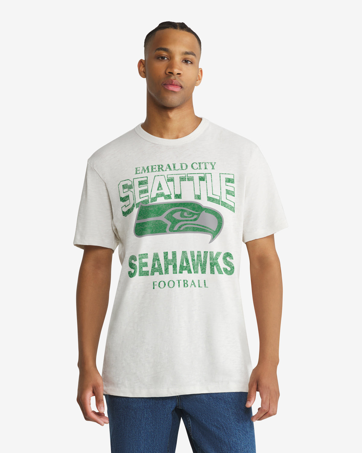 SEATTLE SEAHAWKS RIVALRY HEAD ON '47 SCRUM TEE