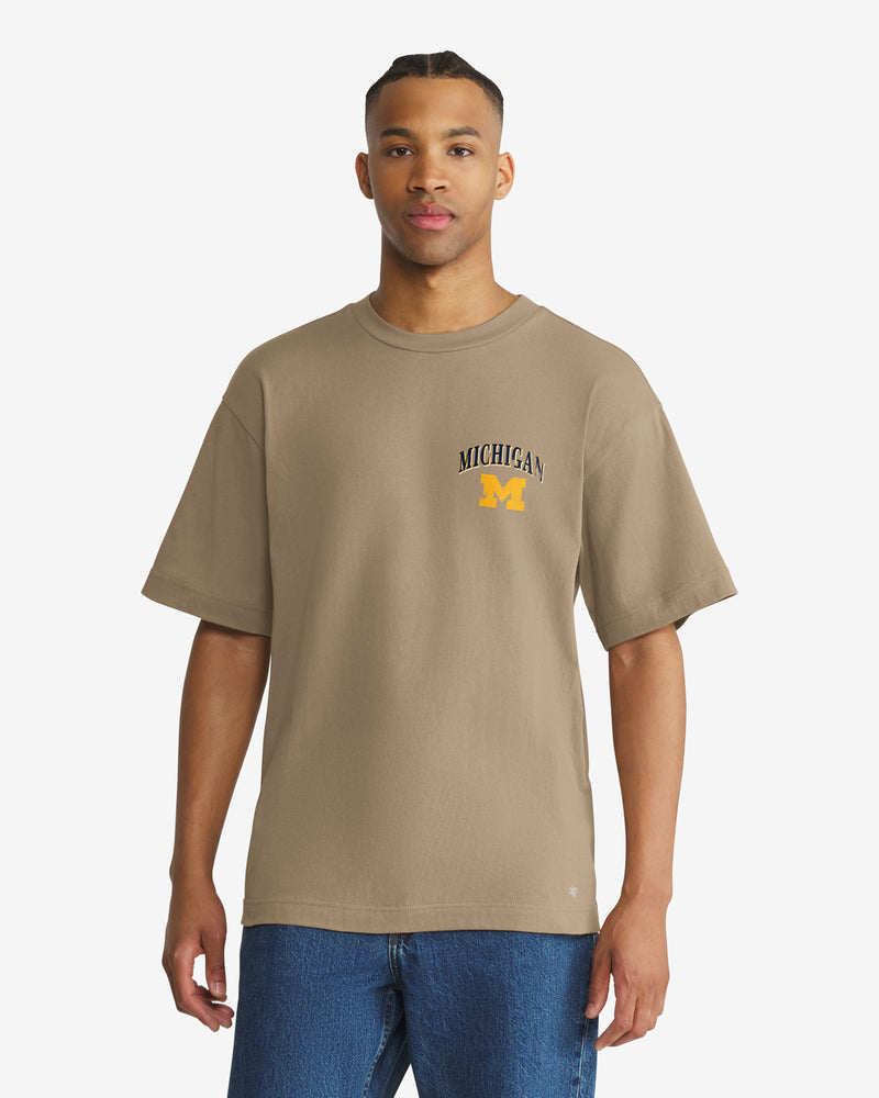 MICHIGAN WOLVERINES BACKER '47 FOUNDATION TEE