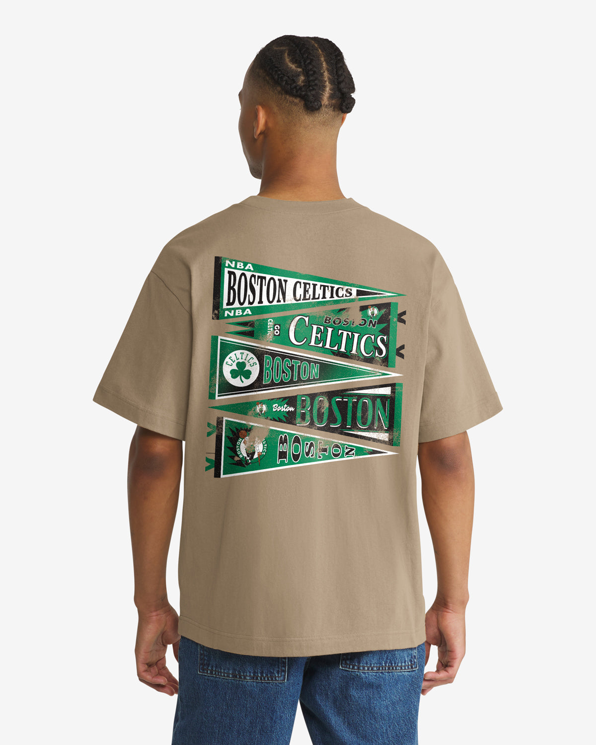 BOSTON CELTICS BACKER '47 FOUNDATION TEE