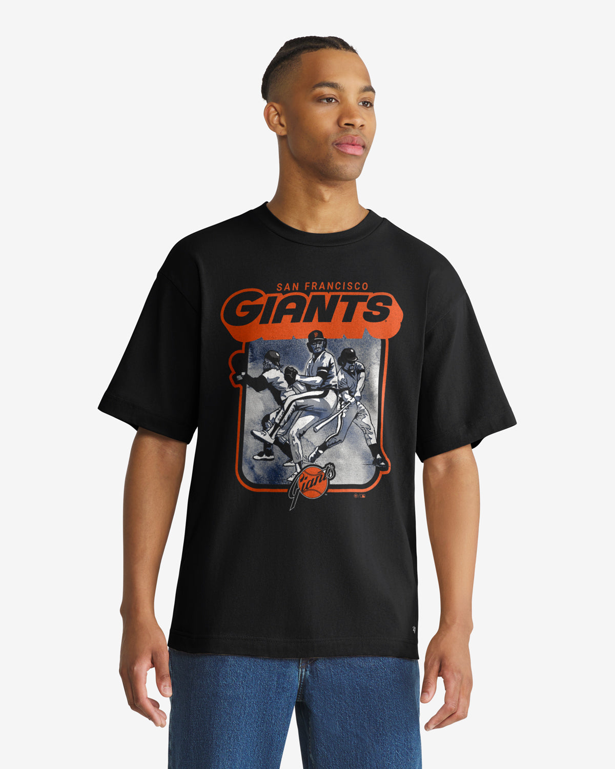 SAN FRANCISCO GIANTS COOPERSTO INFIELD FLY '47 FOUNDATION TEE