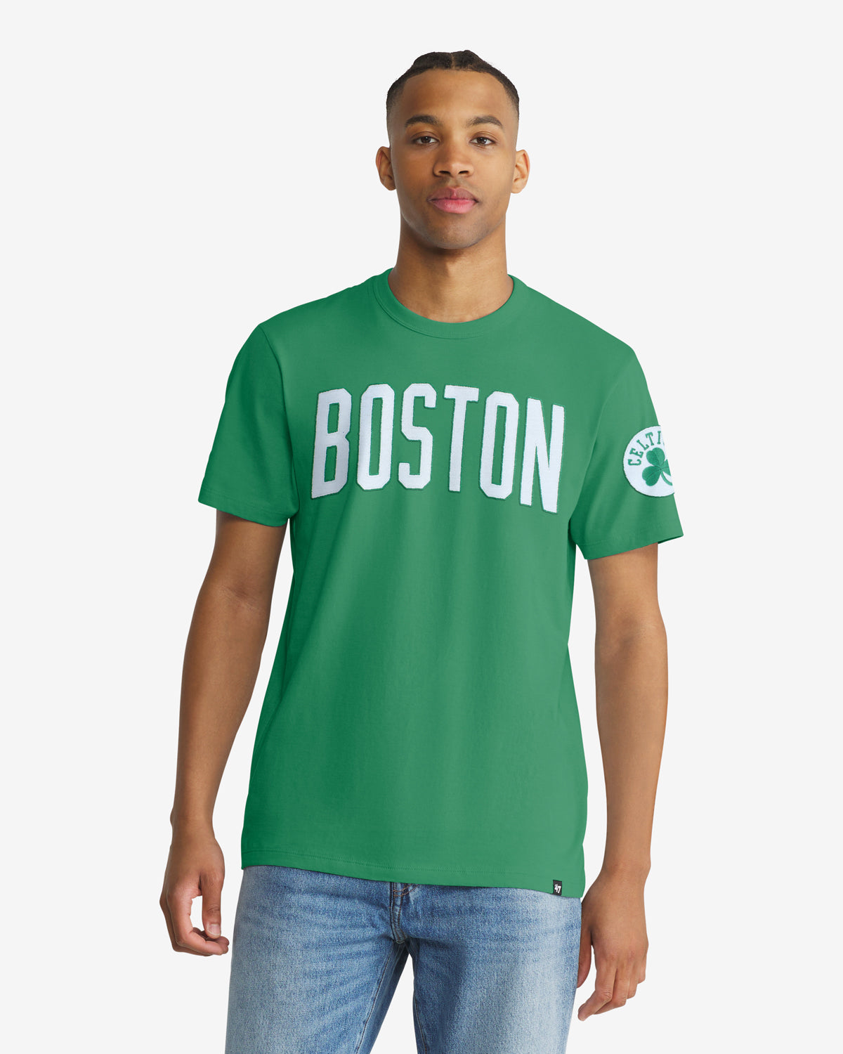 トップス House on the Hill Tee Puff DarkBrow 100 Boston Celtics Apparel | Classic Franklin Fieldhouse Tee | '47 – '47