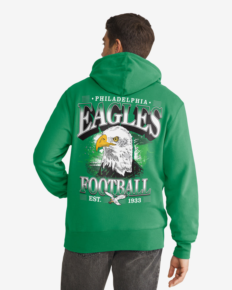 PHILADELPHIA EAGLES HISTORIC BACKER '47 HEADLINE HOOD