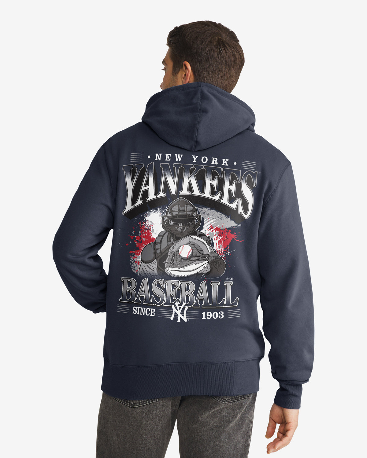 NEW YORK YANKEES BACKER '47 HEADLINE HOOD