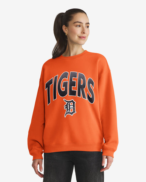 DETROIT TIGERS COOPERSTOWN EXTRA INNINGS '47 OVERSIZED CREW WOMENS