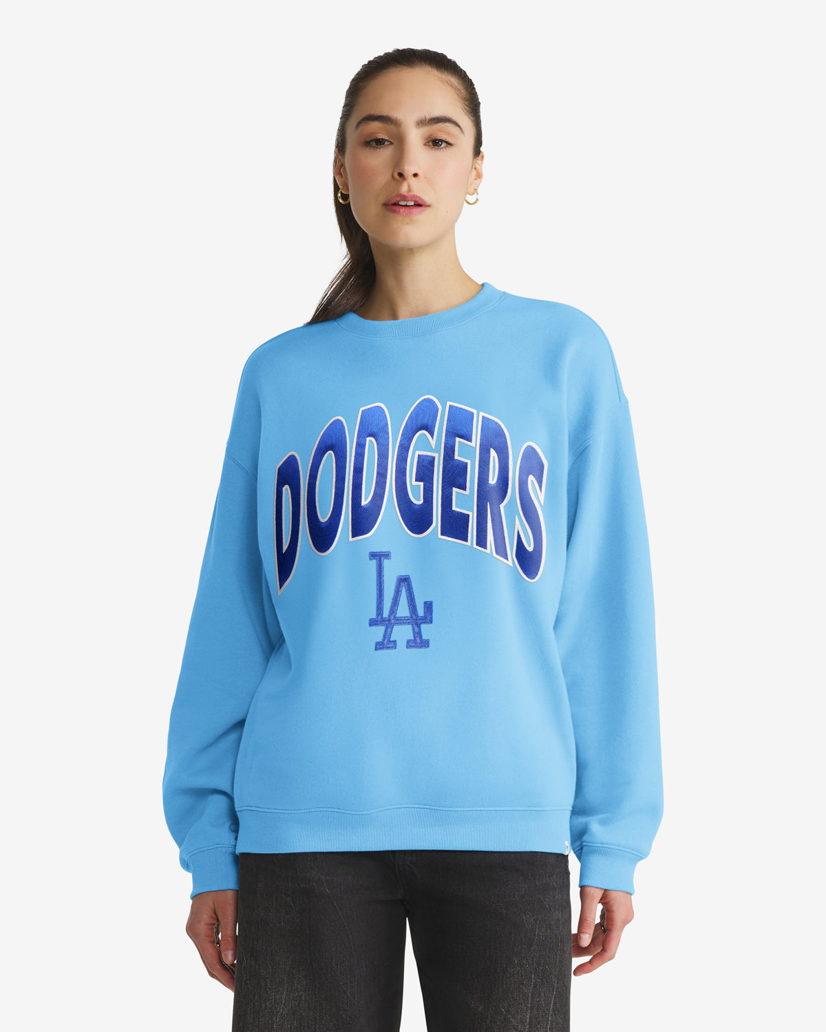 LOS ANGELES DODGERS COOPERSTOWN EXTRA INNINGS '47 OVERSIZED CREW