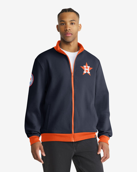 HOUSTON ASTROS COOPERSTOWN RELIEF PITCHER '47 PIQUE TRACK JACKET
