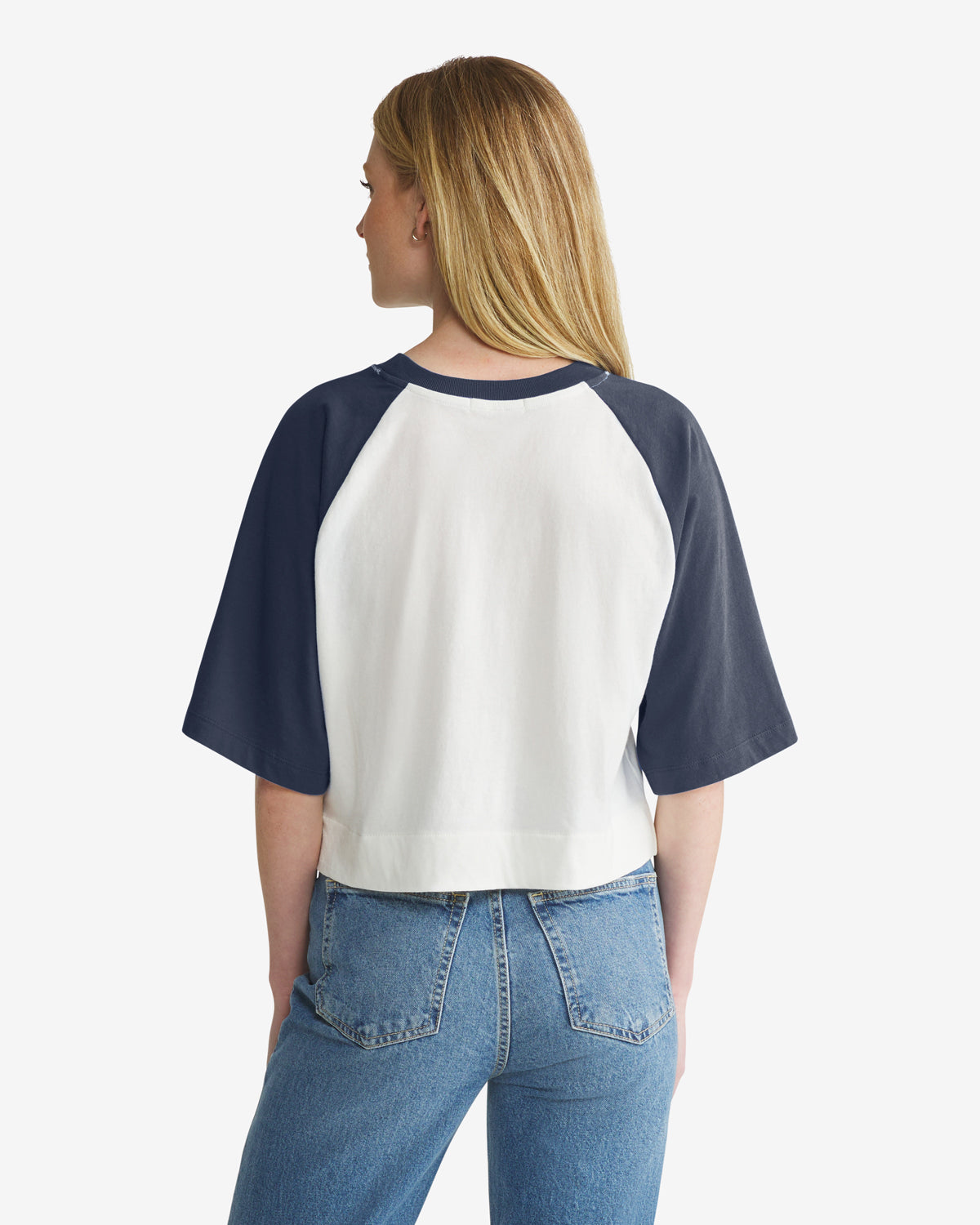 BOSTON RED SOX COOPERSTOWN INFIELD SHIFT '47 RAGLAN CROP TEE WOMENS