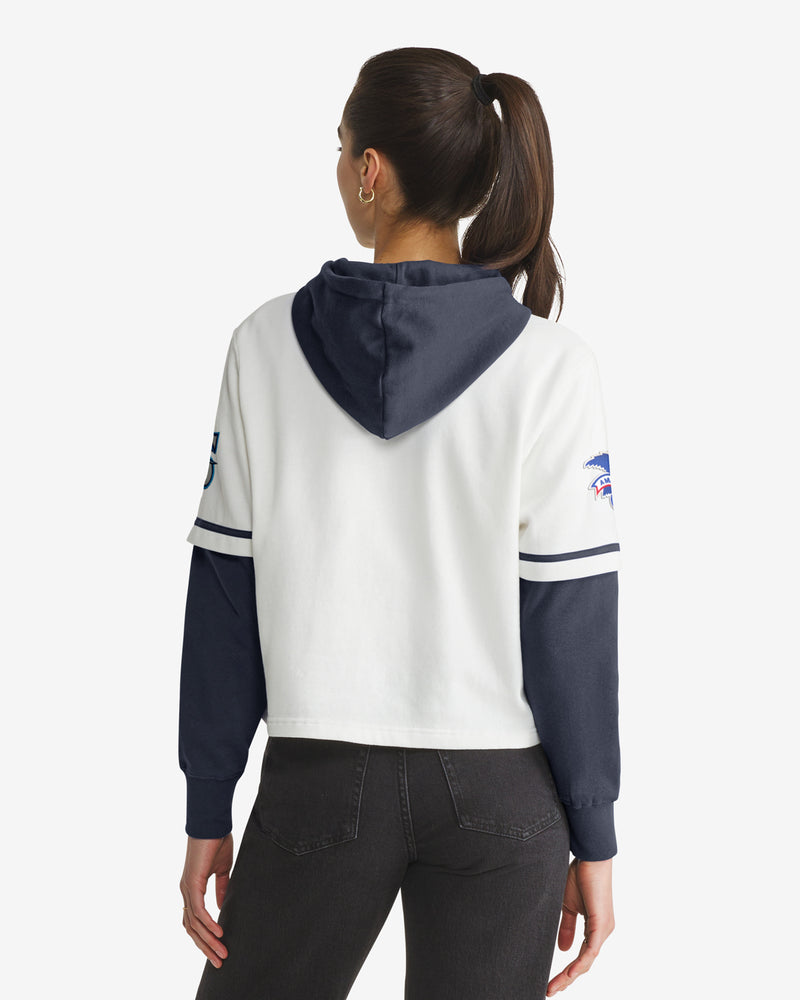 SEATTLE MARINERS TRIFECTA CROPPED '47 SHORTSTOP PULLOVER HOOD WOMENS