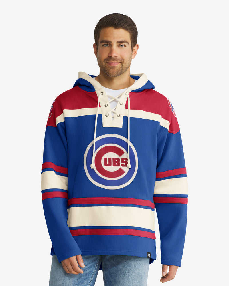 47 Brand - Chicago Cubs Superior Lacer Hoodie (For Men)