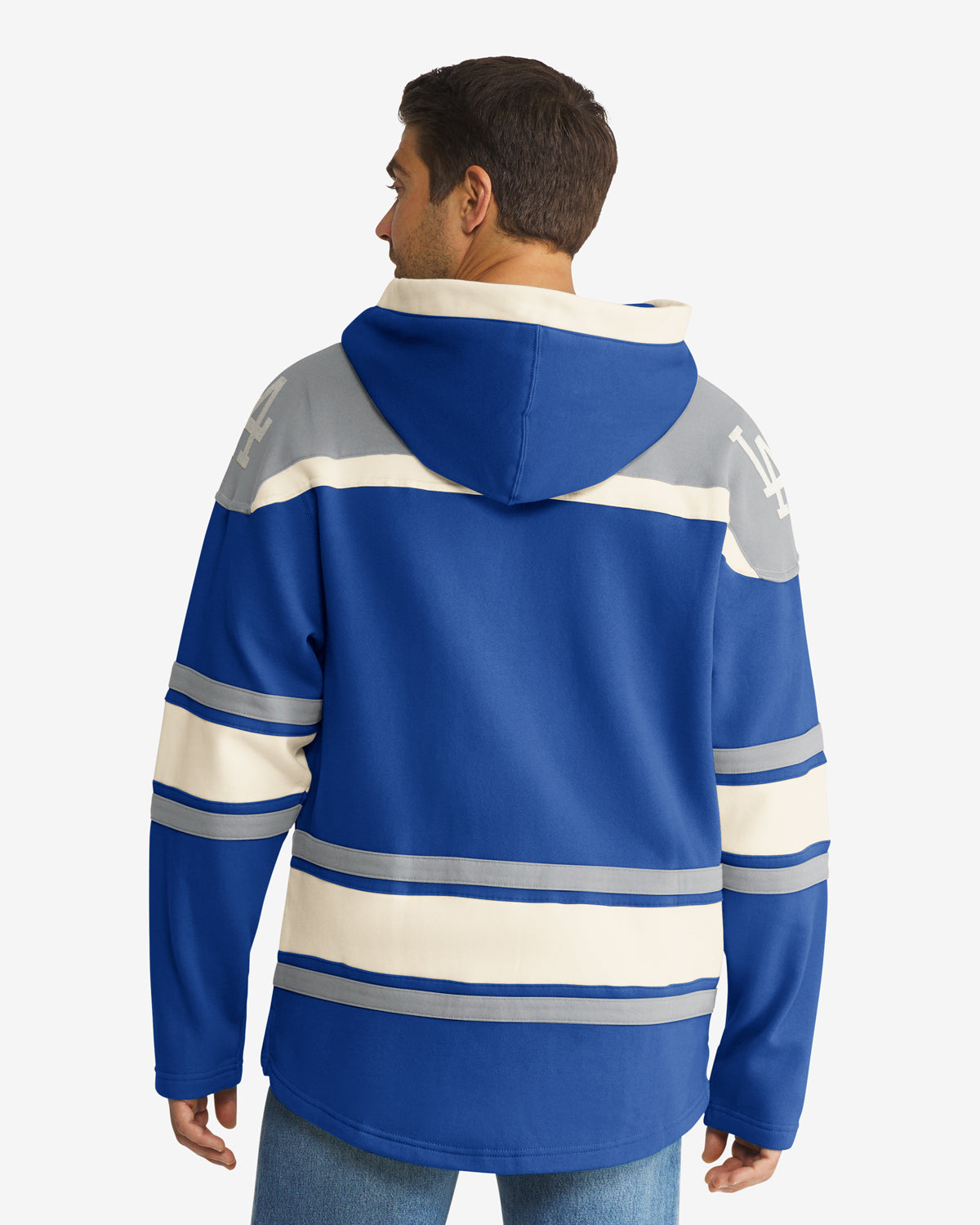 Los Angeles Dodgers Apparel | Fleece Lacer Hood | '47 – '47