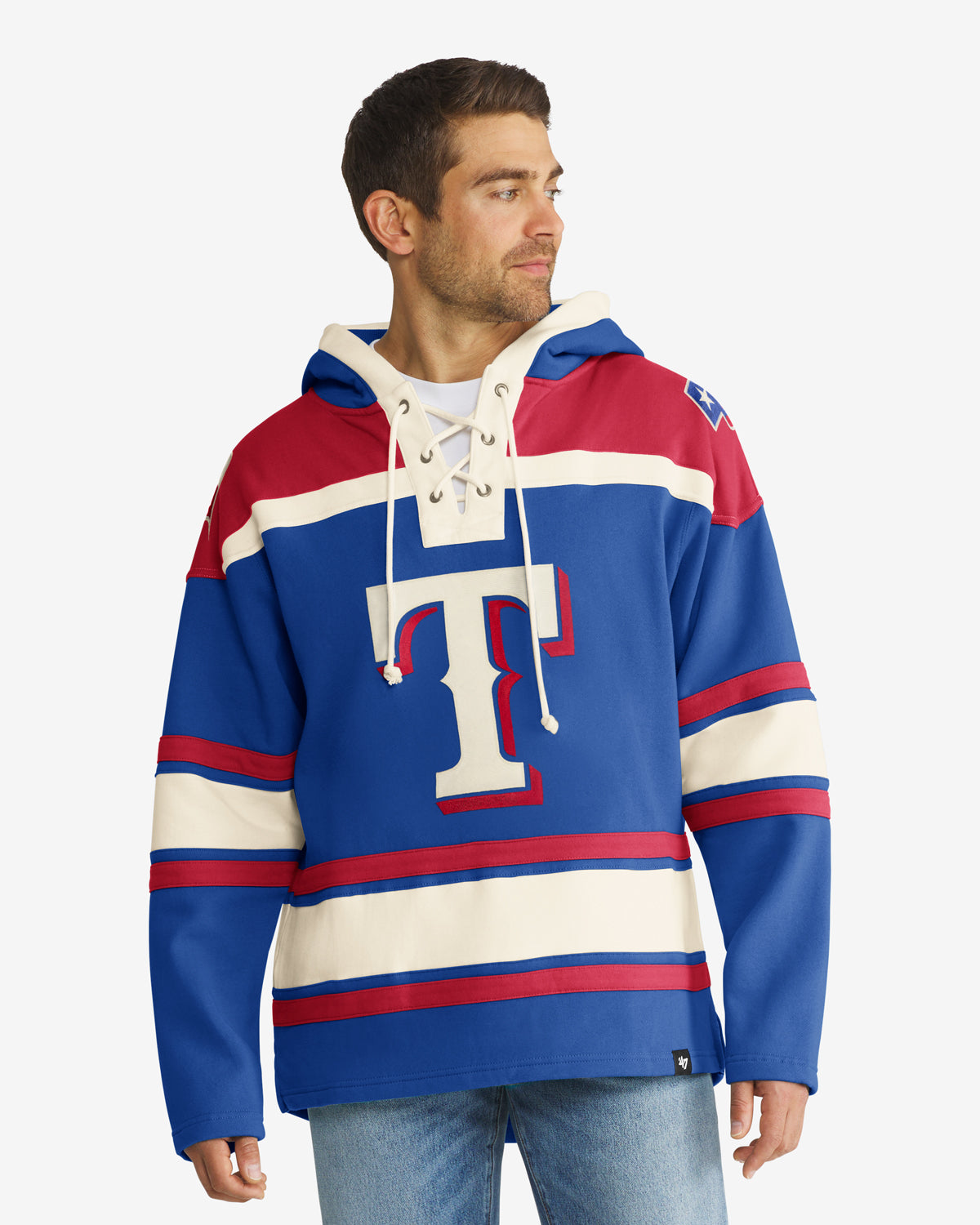 TEXAS RANGERS SUPERIOR '47 LACER HOOD