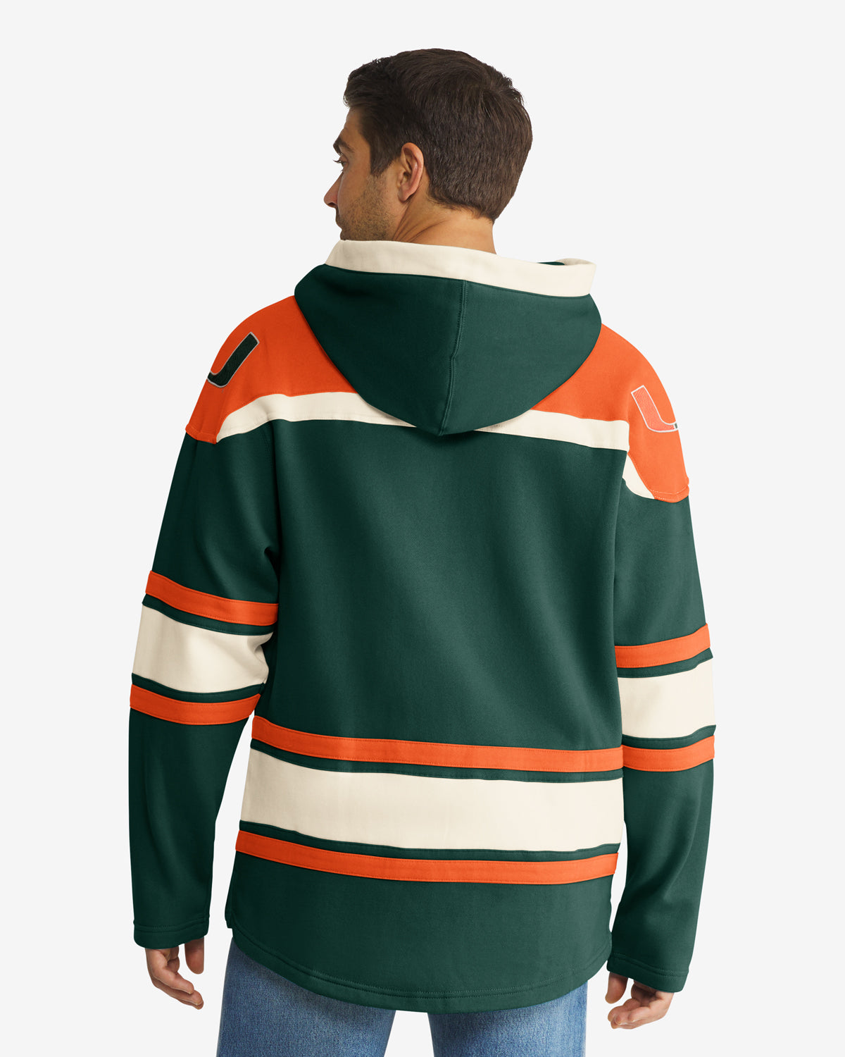 Miami Hurricanes Apparel | Fleece Lacer Hood | '47 – '47