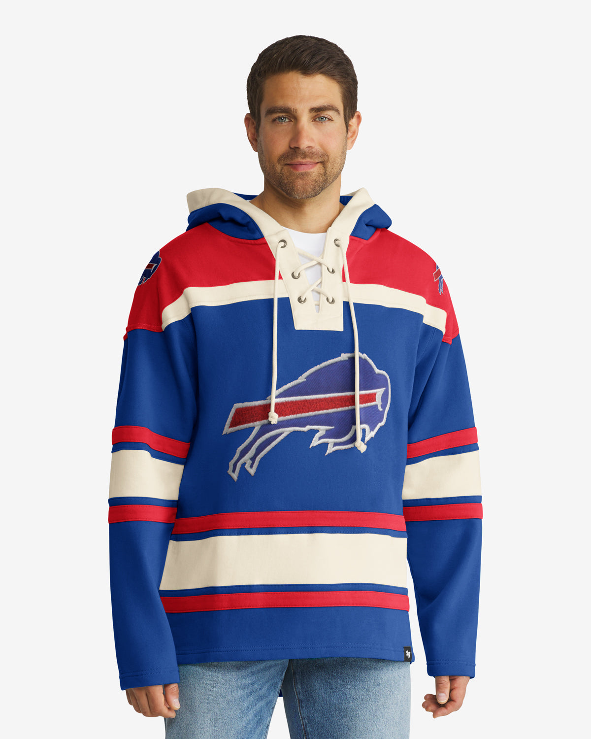 Buffalo Bills Apparel | Fleece Lacer Hood | '47 – '47