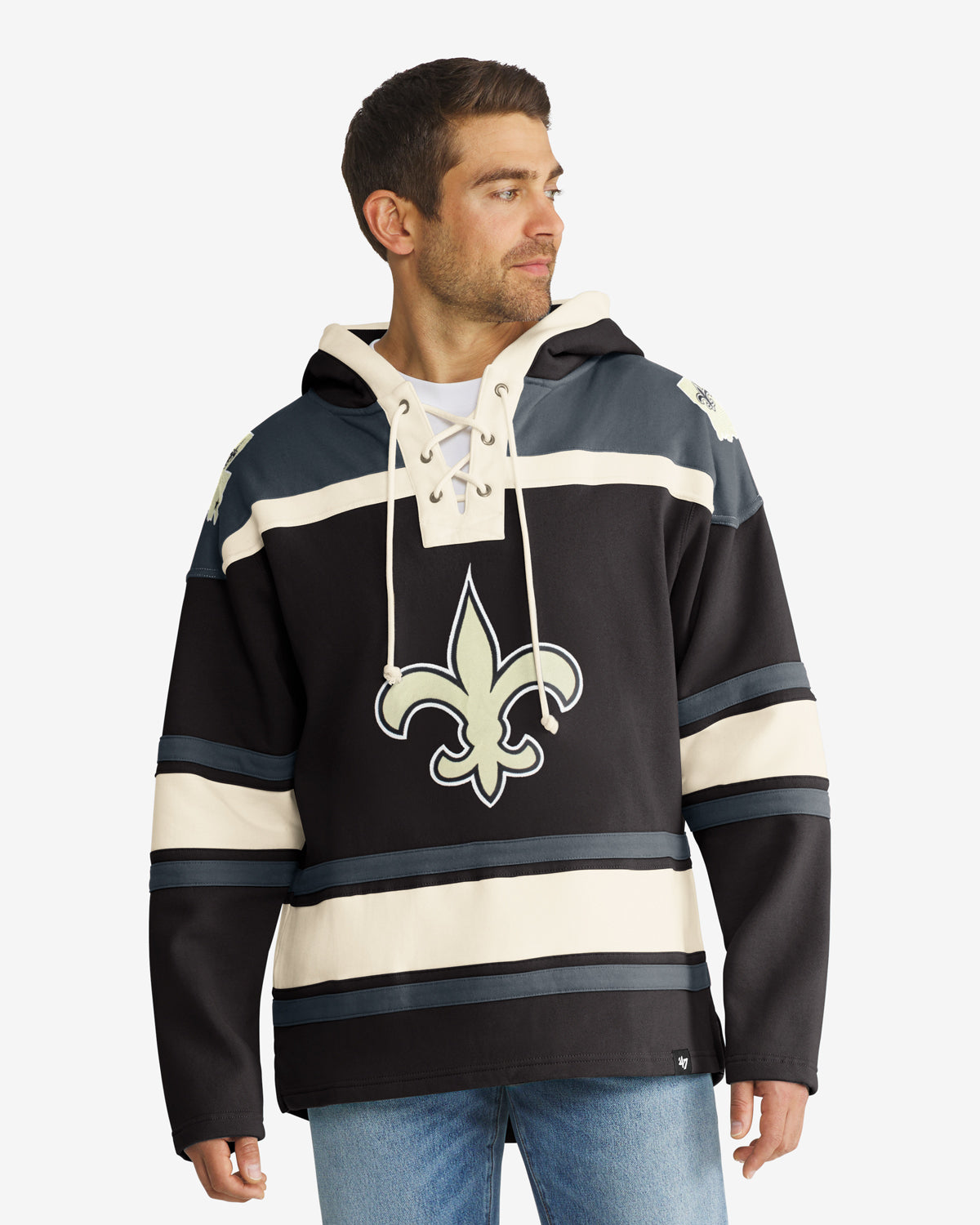 NEW ORLEANS SAINTS SUPERIOR '47 LACER HOOD