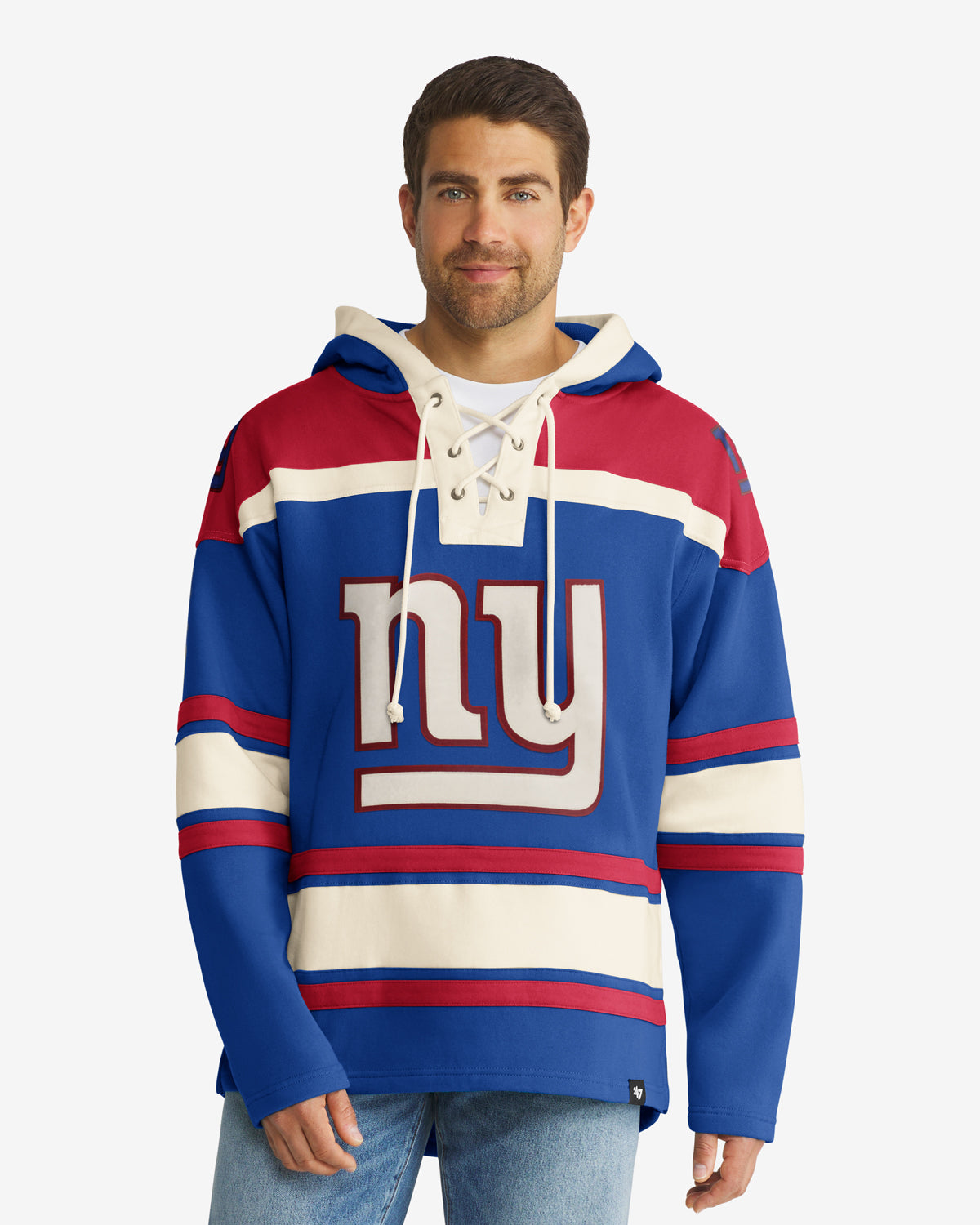 NEW YORK GIANTS '47 SUPERIOR LACER HOOD