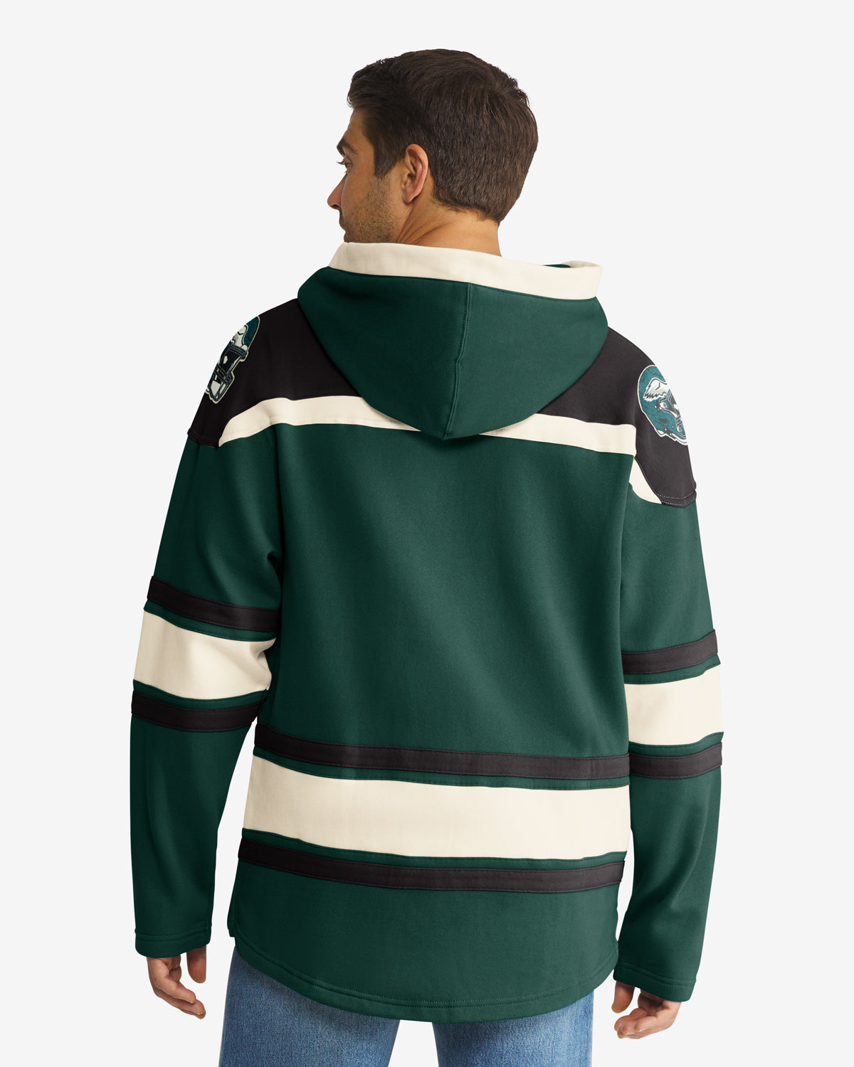 Philadelphia Eagles Apparel | Fleece Lacer Hood | '47 – '47