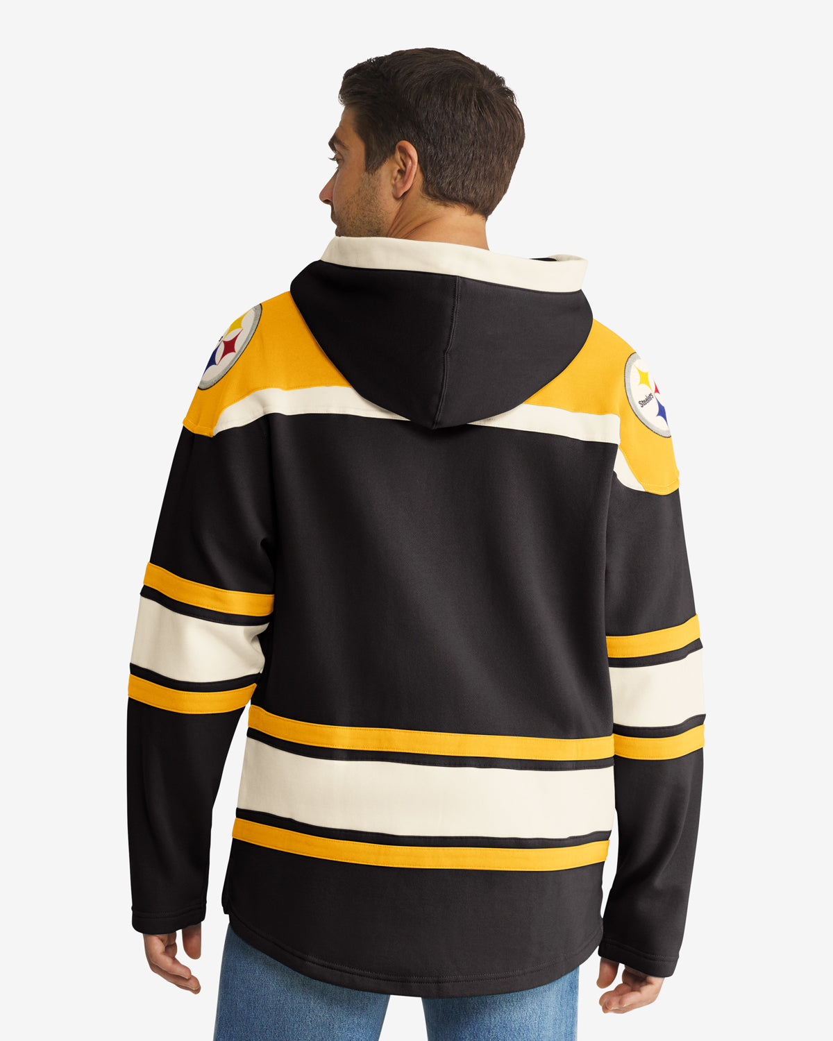 PITTSBURGH STEELERS '47 SUPERIOR LACER HOOD