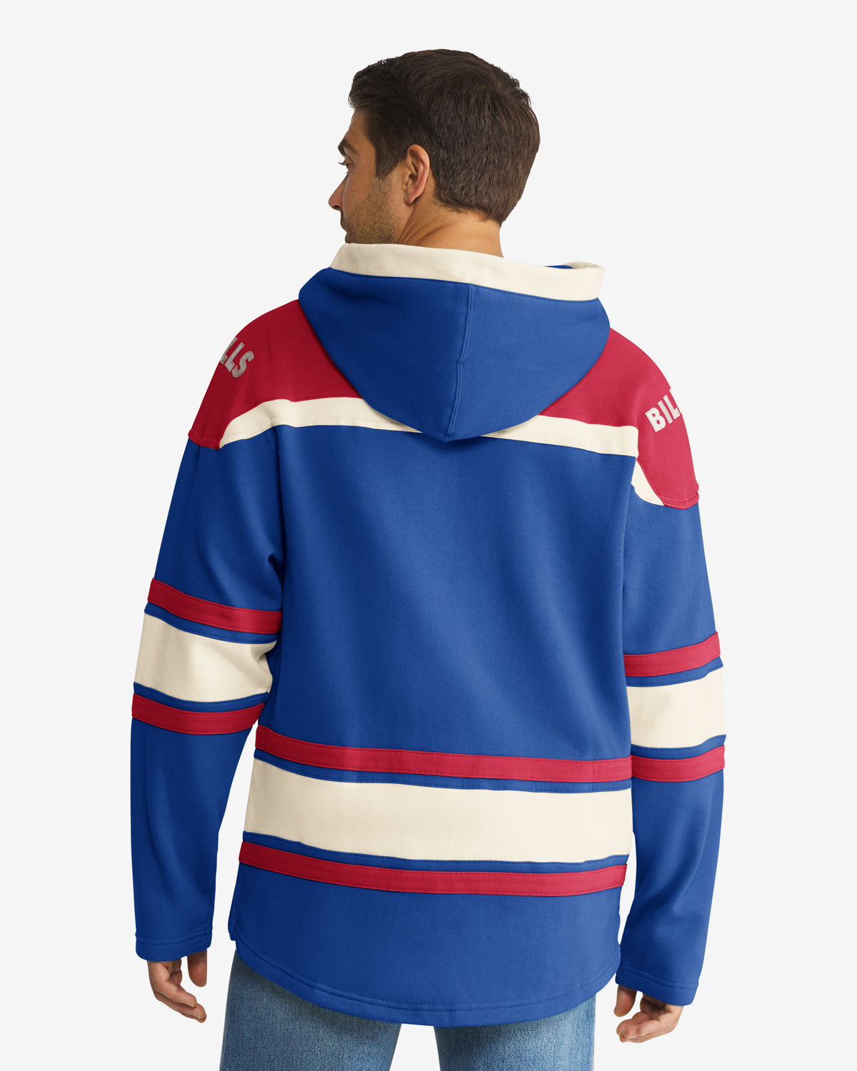 Buffalo Bills Apparel | Fleece Lacer Hood | '47 - Blue – '47