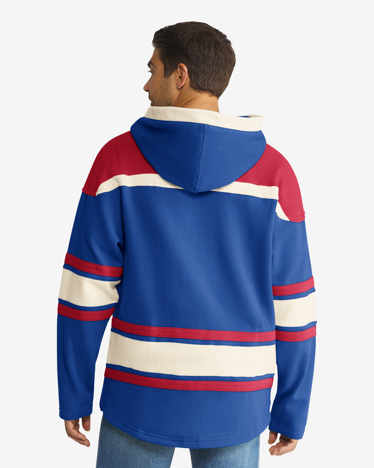 New York Rangers Apparel | Fleece Lacer Hood | '47 – '47