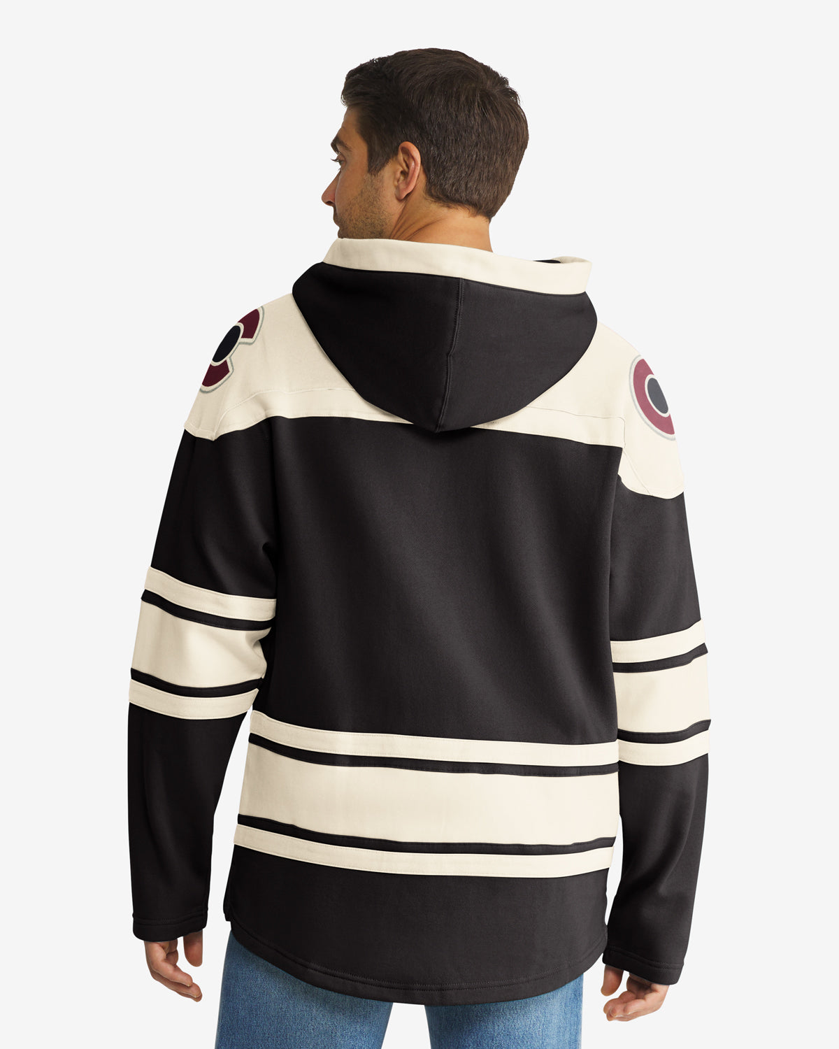 Colorado Avalanche Apparel | Fleece Lacer Hood | '47 – '47
