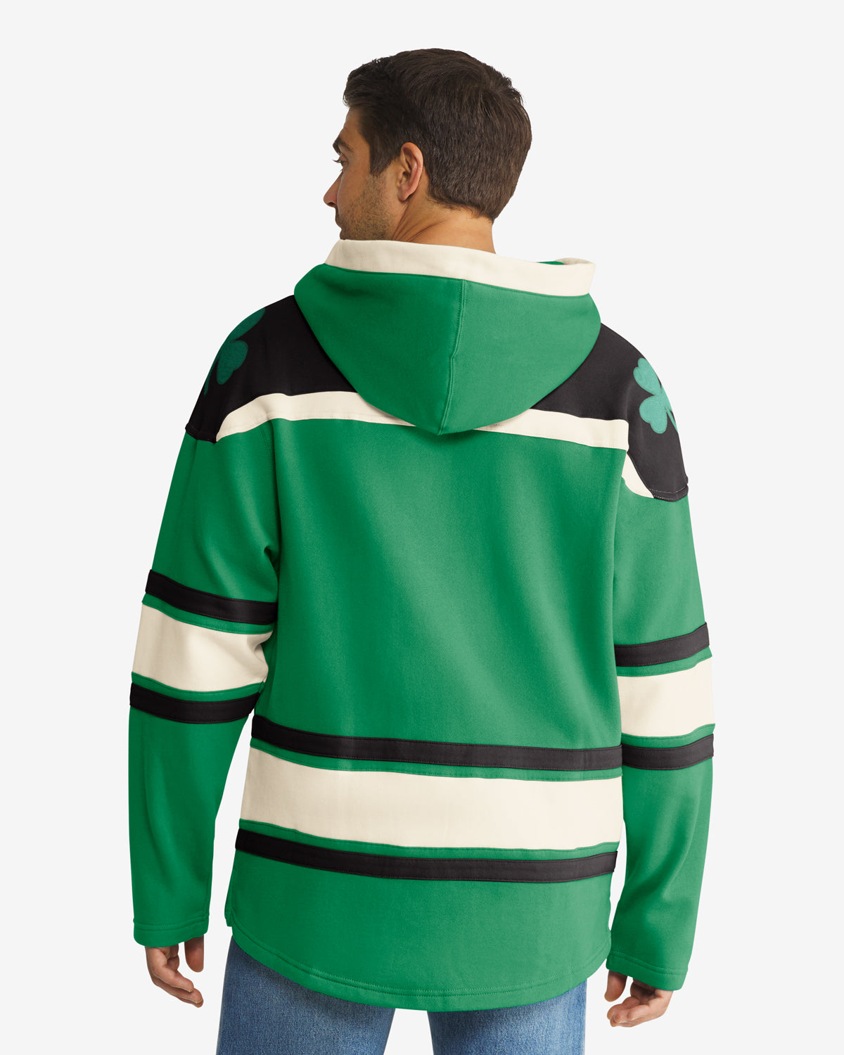 ウェア BOSTON CELTICS Boston Celtics Apparel | Fleece Lacer Hood | '47 - Kelly – '47